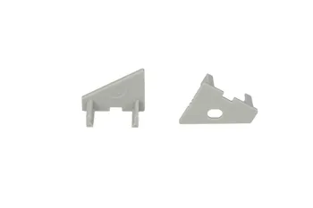 

LEDLUX BA2053 couple caps ear tips profiled aluminium corner curved 30 degrees BA2016 term for closures