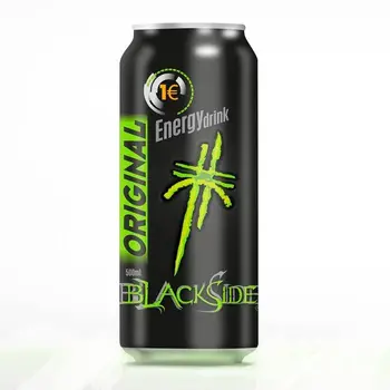 

Black Side Green energy drink, pot 500ml