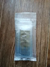 Juego de brocas de acero de alta velocidad, herramientas eléctricas de alta calidad, Brocas recubiertas de titanio HSS, 1/1, 5, 2/2, 5 y 3mm, 50 Uds., superventas