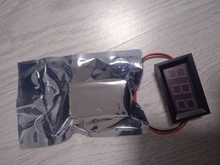 Voltímetro Digital para coche y motocicleta, voltímetro Digital de CC 4,5 V a 30V, Panel de medidor de voltaje rojo/azul/verde, 6V 12V, motocicleta electromóvil