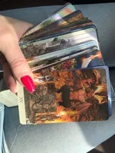Cartas de Tarot y guía, juego de adivinación del destino, cubierta para fiesta, vacaciones, juegos de mesa