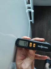 RICHMETERS GY910 medidor de espesor de recubrimiento Digital 1 micrón/0-1300 de la pintura del coche de espesor de película probador del metro de FE/NFE