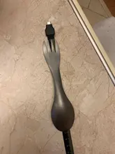 Titanium Spoon Tableware Fork Ultralight Tito Outdoor Camping Picnic Pure