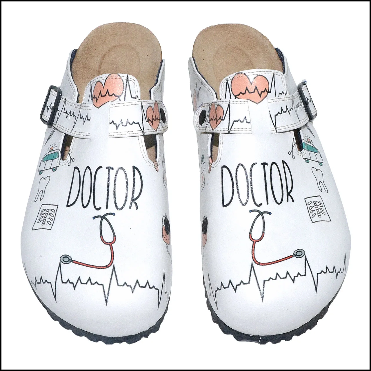 

New Orthopedic Sabo Comfortable Shoes For Women 2021 Slippers Eva Soft Sole Sandals Anti-slip Heels Medical Clog