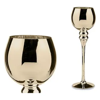 

Candleholder Crystal Gold (13 x 40 x 13 cm)