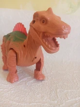 Dinosaurio eléctrico que camina, juguete de dinosaurios brillantes con sonido, modelo de animales para niños, regalo interactivo