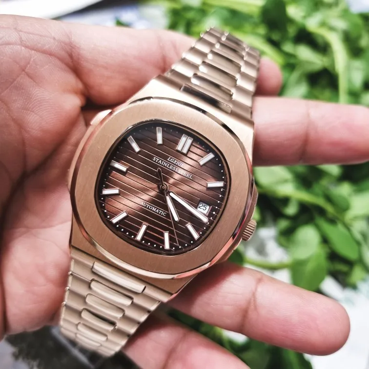 Lgxige Top Brand Luxury Men Automatic Mechanical Watch Sports Male Military  Pp Watch Steel Luminous Hand Aaa Nautilus Wristwatch - Mechanical  Wristwatches - AliExpress
