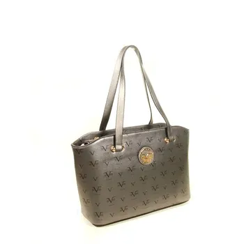 

Women's 5502 Sterling Silver Lady Hand Bag 19 V69 ITALIA 5502 Model High Quality PU Made in Turkey