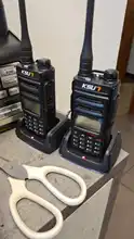 KSUN-walkie-talkie de largo alcance, estación de Radio de dos vías de banda Dual, VHF, UHF, comunicador VOX, transceptor HF, 8W, 1 o 2 uds.