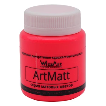 

Paint artmatt-Fluor, флуоресцентный pink 80 ml Wizzart