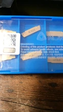 MGEHR1010 MGEHR1212 MGEHR1616 MGEHR2020 MGEHR2525, soporte de herramienta de ranurado externo, hoja de carburo, 10 Uds.