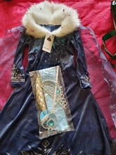 Vestido de princesa Elsa para niñas, vestidos de Cosplay, disfraces de nieve para niños, vestido de princesa, bata Infantil