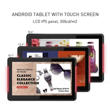 10,1 дюймов Android PoE настенная подставка-держатель для планшета с светодиодный бары для конференц-связи(с двумя камерами, процессор Rockchip 3288,2 ГБ/8 ГБ Wi-Fi, RJ45, bluetooth