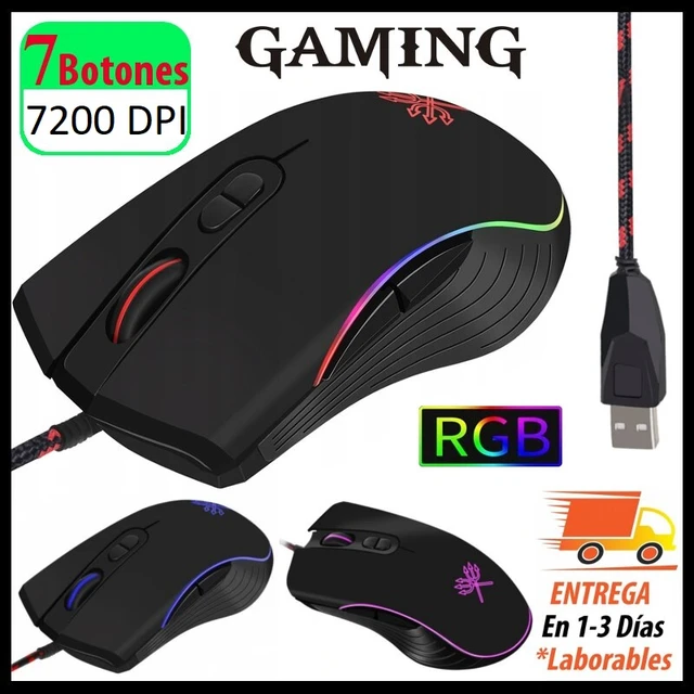 Wired Optical Computer Gaming Mouse 2400 Dpi Mice - Wired Led Gaming Mouse  7200 - Aliexpress