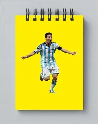 Блокнот Лионель Месси Lionel Messi №24 А4 |