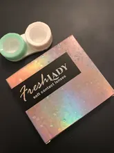 LAREEN 2 unids/par de moda anual lentes de contacto Athena serie Navidad Cosplay de lentes de contacto para los ojos venta al por menor y al por mayor