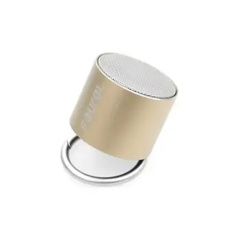 

Portable Mini Bluetooth Speaker with carabiner, color OroFOUREL4.76