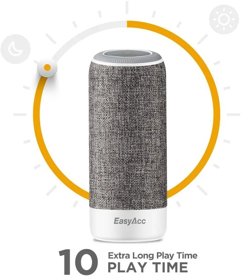 EasyAcc®Звуковая чашка 10 Вт Bluetooth 4 1 сенсорное управление Портативная Беспроводная