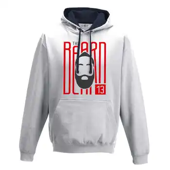 

Hood Sweatshirt Bico The Beard 13 Writers Houston S white