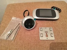 Timbre digital con pantalla a color LCD, 2,8 , con mirilla electrónica de 90º, para puerta