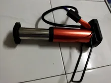 Mini bomba de pie portátil para bicicleta de X-TIGER, accesorios de manómetro, válvula Presta y Schrader