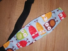 Cochecito de bebé con soporte para la cabeza, cinturón de seguridad de asiento para bebé, cinturón elástico para dormir, viaje seguro, ayuda para la siesta