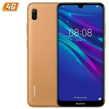 

Smartphone móvil huawei y6 2019 brown- 6.09'/15.46cm - cámara 13/8mp - qc 2.0ghz - 32gb - 2gb ram - android 9 - 4g - dual sim -
