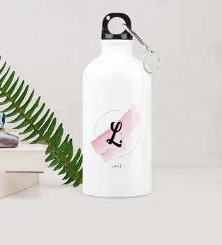 

Personalized L Head Case and Is Metal Water Bowl (500 ml.) Model 4