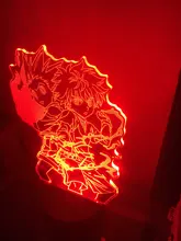 Night-Light Decor-Lighting Hxh-Lamp Gon Bedside Killua-Figure Bedroom Anime Hunter-X-Hunter