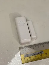 Sensor magnético inalámbrico para puerta y ventana, modo de codificación RF 433MHz, para sistema de alarma de seguridad para el hogar, alarma de ladrón para hogar