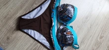 Conjunto de Bikini con Push-Up para mujer, Bañador con estampado Sexy, ropa de baño femenina, traje de baño brasileño, ropa de playa 2021