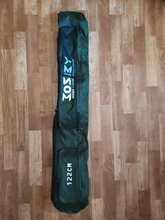 Soporte de caña de pescar plegable portátil, bolsa de almacenamiento de herramientas para caña de pescar