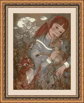 

CROSS STITCH KIT PANDATHREAD MODERN AND SURREAL 33274