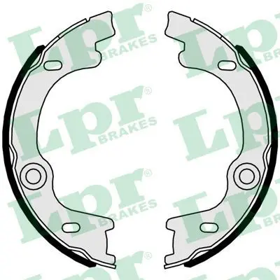 Колодки ст.тормоза KIA CARENS 05 LPR 01063