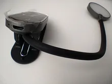 Baseus LED Clip Table Lamp Stepless Dimmable Wireless Desk Lamp Touch USB Rechargeable