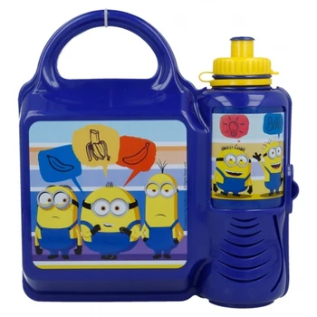 

STOR COMBO SET EASY with ergonomic bottle 400 ML. MINIONS II