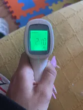 Termómetro infrarrojo para la frente y el cuerpo, termómetro Digital sin contacto para bebés y adultos, para el hogar y exteriores, para fiebre, 2021