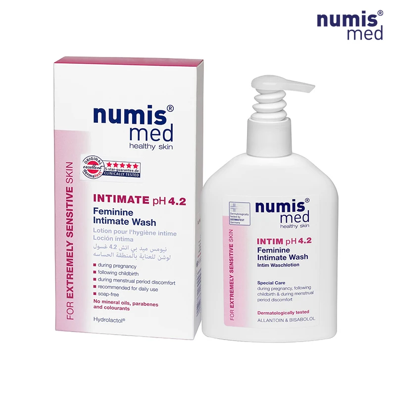 NUMIS MED Моющий гель для интимной гигиены у женщин рН 4 2 200 мл | Красота и здоровье