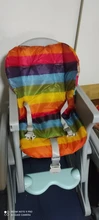 Cojín para trona para bebés y niños, alfombrilla para silla de alimentación, cojín para cochecito, tela de algodón