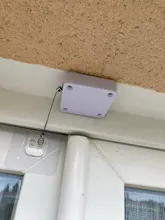 Sensor automático de puerta sin perforación, resorte montado automático, Instalación rápida de puerta de superficie ajustable, 1M