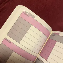 Corea del Sur y examen de ayudante en el aprendizaje de estudiante de Inglés vocabulario memo pad creativo palabra libro portátil