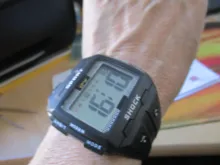 Reloj deportivo Digital multifunción para hombre, cronógrafo con alarma, 5Bar, luz trasera, pantalla cuadrada, resistente al agua, números grandes