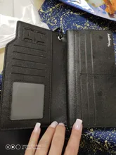 Carteras de hombre Baellerry estilo largo de alta calidad de titular de la tarjeta de hombre bolso cremallera de gran capacidad marca PU Cartera de cuero para hombres