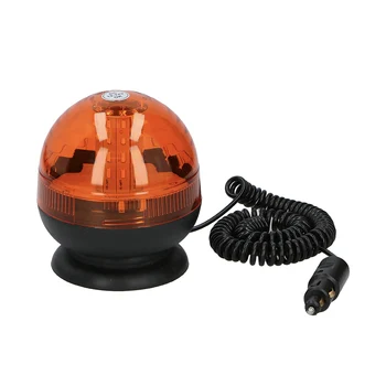 

ROTATING LED LIGHT ORANGE 12/24V WITH SUCTION CUP