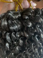 Sallyhair pasión Twist trenzas a Crochet Ombre trenzado sintético extensiones de cabello largo giros Rubio a granel Grey de la extensión del pelo