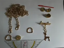 Juego de cubiertas de red de gasa para bolsa tejida, bolso de plástico de alta calidad, accesorios de ropa hechos a mano, 1 Juego