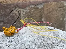 Rubber Skirt Bait Shrimp Boating Lead Fishing-Lure Jighead Madai Jig 40g Saltwater BLUX