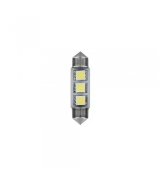 

Lamp HYPER LED 10X39 MM white 24/28V 3SMD 3 CHIP SV8,5-8 (bag 20 units)