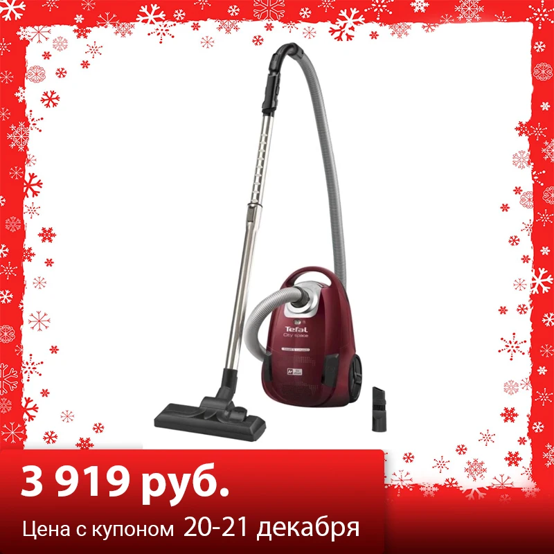 Мешковый пылесос Tefal TW2643EA 750 Вт