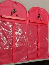 Bolsa de pelo negro Rosa Alileader con soporte de almacenamiento de peluca para pelucas, accesorios de peluca transparentes no tejidas, bolsa de almacenamiento para pelucas